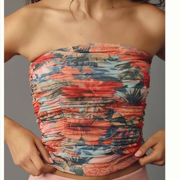 Brand New Pilcro Textured Tube Top - Picture 5 of 10